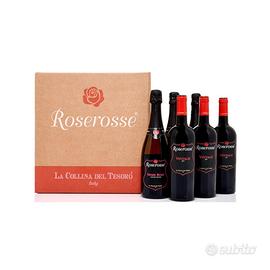 Vino/Spumante Italiano Roserosse Confezionato!