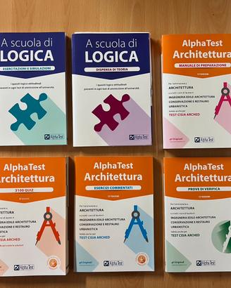 libri test ingresso facoltà di architettura