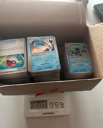 Lotto 2KG Pokemon - 1,5KG Comuni e 500g Holo/Rever
