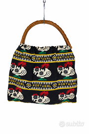 Borsa vintage Portogallo gallo Barcelos manici bam