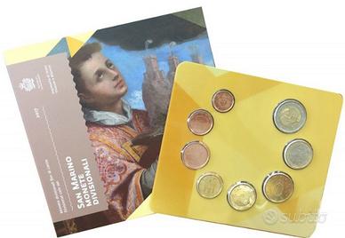 Serie divisionale EURO di San Marino 2017 RARA