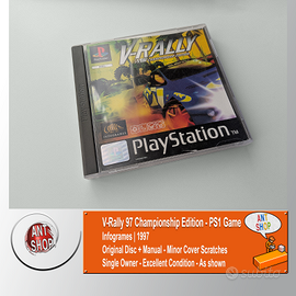 V-Rally 97 Champ. Ed. - PS1 PAL - Manual Included