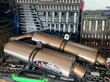 Scarico akrapovic sp