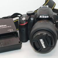 Nikon d3200 fotocamera reflex 4385 scatti 24mpx 