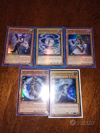 Lotto 5 carte di Yu-Gi-Oh 