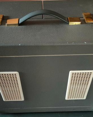 Coppia fonovaligia vintage monarch RCA e R digest 