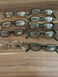 9 paia di occhiali da lettura