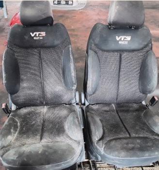 Sedili completi Citroen C2 VTS Sport Sparco 3P