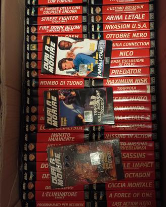 Collezione VHS "Duri a Morire" Fabbri Video