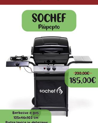 Barbecue a gas 