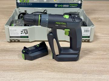FESTOOL CXS Li 2,6-Set — Trapano avvitatore a batt