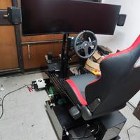 simulatore di guida motori AC 2 dof