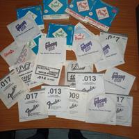 lotto corde chitarra, Fender, Ghibson,Dogal,Vinci 