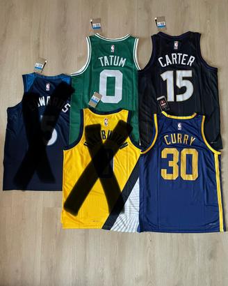 Jersey Canotte Varie NBA Taglia M-44 (45€ l’una)