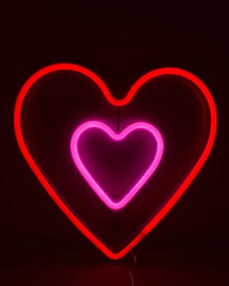 Insegna led cuore