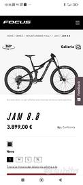 MTB 29  FOCUS JAM 8.8