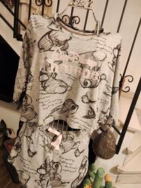 Disney Pigiama Top e short 