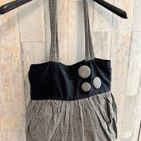 Borsa in Cotone Pied De Poule