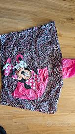 Mantellina/poncho da pioggia Disney Minnie 5/6anni