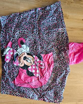 Mantellina/poncho da pioggia Disney Minnie 5/6anni