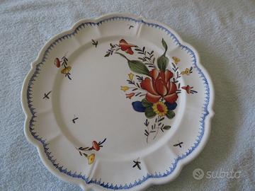 Piatto in ceramica lodigiana