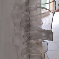 Tende in tessuto trasparente