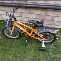  bici bambino MTB taglia 16