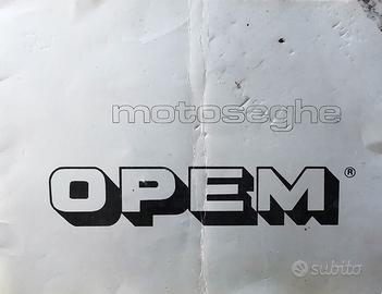 Manuale motosega OPEM 145
