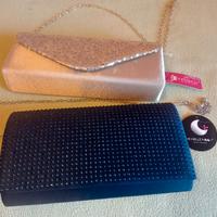 Due pochette blu e dorata