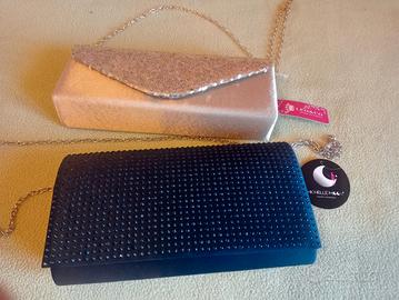 Due pochette blu e dorata