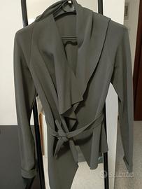 giacchina di cotone grigia 