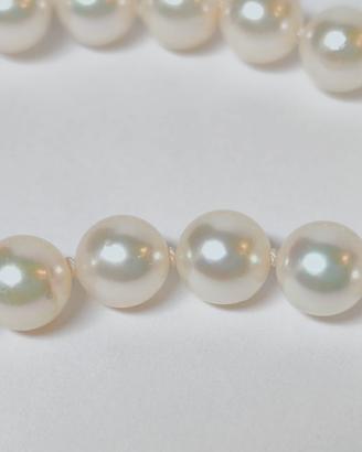 parure collana orecchini perle