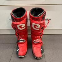 Stivali cross eleveit rossi