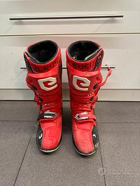 Stivali cross eleveit rossi