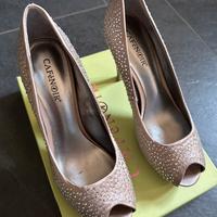 Décolleté Cafe Noir scarpe tacco Swarovski