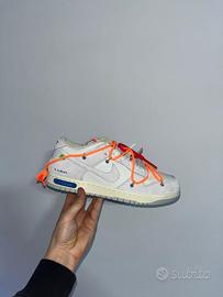 Nike dunk low X Off White