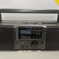 Radio siemens con porta cd + 2 porta cassette