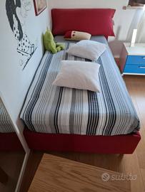 Cameretta completa: letto singolo + scrivania