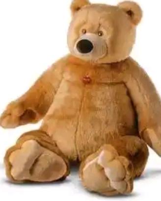 orso gigante trudi ettore di peluche nuovo