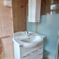 Set mobile bagno bianco larghezza 75 cm