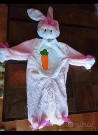 costume carnevale coniglietta 18/24mesi 