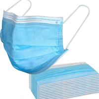 200 mascherine (100azzurre e 100nere)