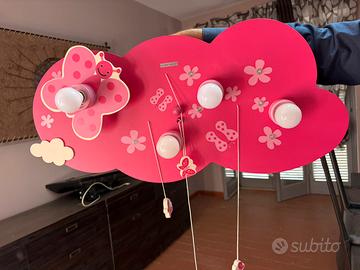 Lampadario soffitto camera bambina