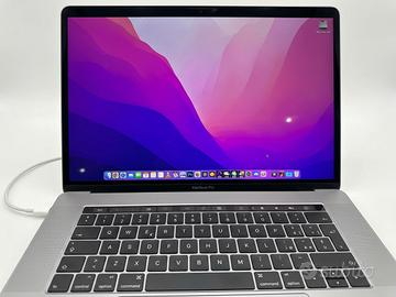 Macbook Pro  15 pollici touch 2016