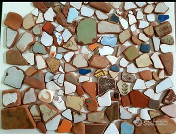 Mattoncini erosi dal mare x bricolage mosaici ecc