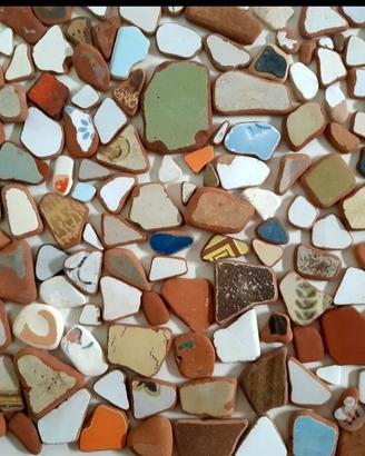 Mattoncini erosi dal mare x bricolage mosaici ecc