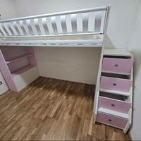 Letto a castello/soppalco Moretti Compact 