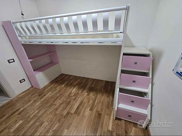 Letto a castello/soppalco Moretti Compact 