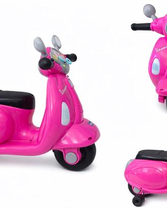 Vespa chicco cavalcabile rosa.
