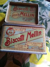 Scatole Mellin vintage anni 60
